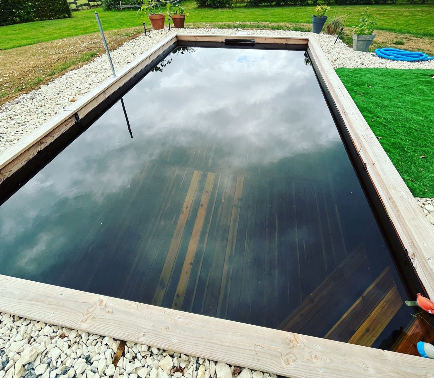 Piscine Biologique en bois écologique BioPoolTech